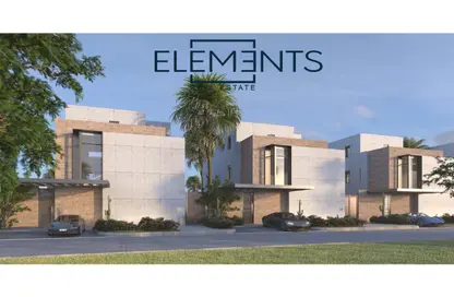 Twin House - 4 Bedrooms - 4 Bathrooms for sale in VAHA by Alkarma Developments - New Zayed City - Sheikh Zayed City - Giza