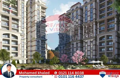 Apartment - 2 Bedrooms - 2 Bathrooms for sale in Vee Sawari - Waterfront - Sawary - Alexandria Compounds - Alexandria