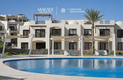 Chalet - 3 Bedrooms - 3 Bathrooms for sale in Makadi Beach - Makadi - Hurghada - Red Sea