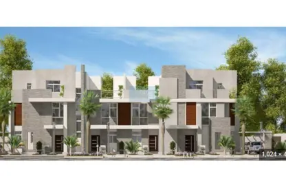 Townhouse - 4 Bedrooms - 4 Bathrooms for sale in Al Maqsad - New Capital Compounds - New Capital City - Cairo