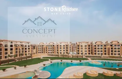 Apartment - 1 Bedroom - 1 Bathroom for sale in Stone Residence - 5th Settlement Compounds - The 5th Settlement - New Cairo City - Cairo