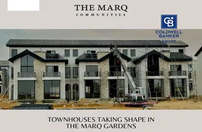 Townhouse - 3 Bedrooms - 3 Bathrooms for sale in The MarQ Gardens - 5th Settlement Compounds - The 5th Settlement - New Cairo City - Cairo
