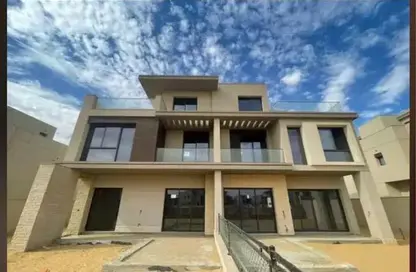 Twin House - 4 Bedrooms - 3 Bathrooms for sale in Vye Sodic - New Zayed City - Sheikh Zayed City - Giza