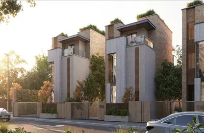 Twin House - 3 Bedrooms - 4 Bathrooms for sale in Solana - New Zayed City - Sheikh Zayed City - Giza