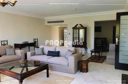 Penthouse - 4 Bedrooms - 4 Bathrooms for rent in Sarayat Al Maadi - Hay El Maadi - Cairo