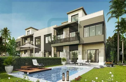 Townhouse - 3 Bedrooms - 4 Bathrooms for sale in Swan Lake West - 6 October Compounds - 6 October City - Giza