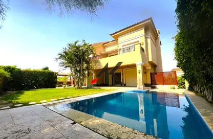 Villa - 6 Bedrooms - 5 Bathrooms for rent in Lake View - 5th Settlement Compounds - The 5th Settlement - New Cairo City - Cairo