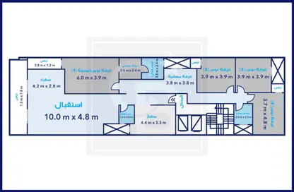 Apartment - 3 Bedrooms - 3 Bathrooms for sale in Abo Qir St. - Sporting - Hay Sharq - Alexandria