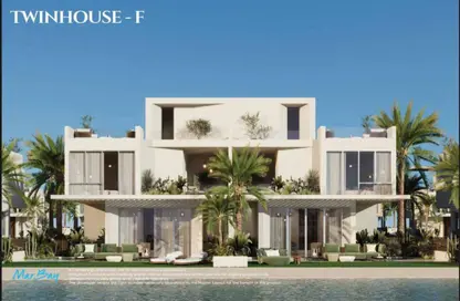 Twin House - 4 Bedrooms - 6 Bathrooms for sale in Mar Bay - Ras Al Hekma - North Coast