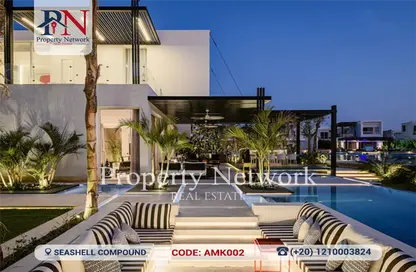 Chalet - 3 Bedrooms - 3 Bathrooms for sale in Seashell - Sidi Abdel Rahman - North Coast